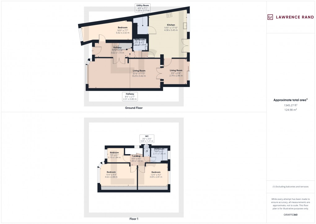 Floorplan for Pinner, Middlesex