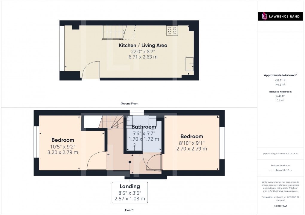 Floorplan for Ruislip