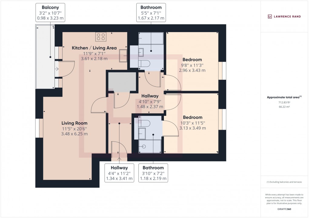 Floorplan for Arla Place, Ruislip