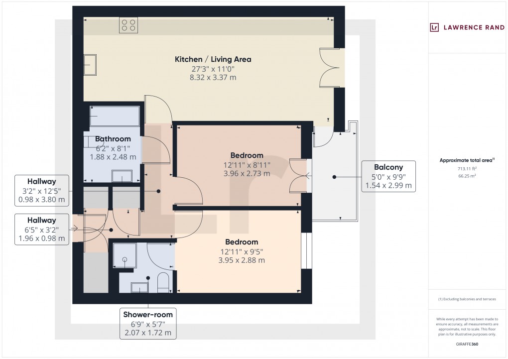 Floorplan for Field End Road, Pinner