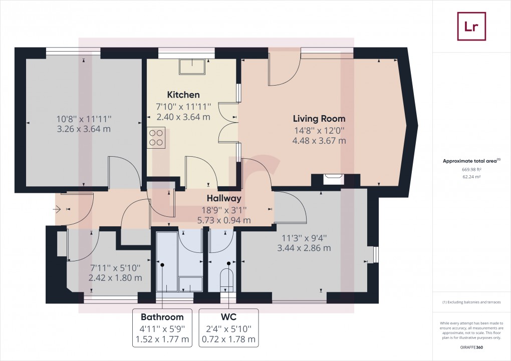 Floorplan for Ruislip