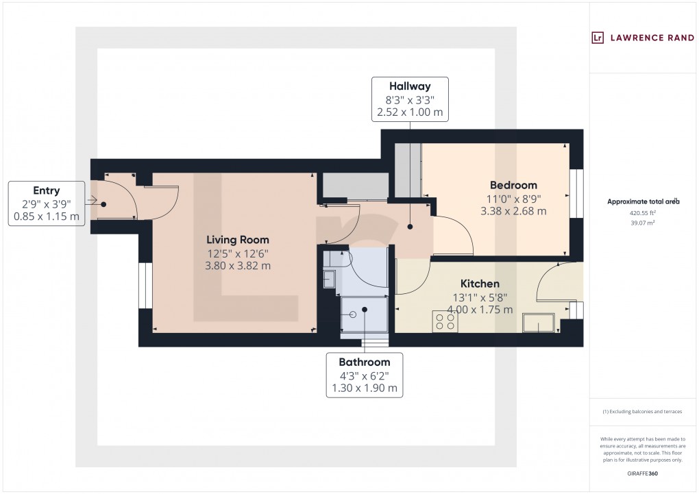 Floorplan for Northolt, Ruislip