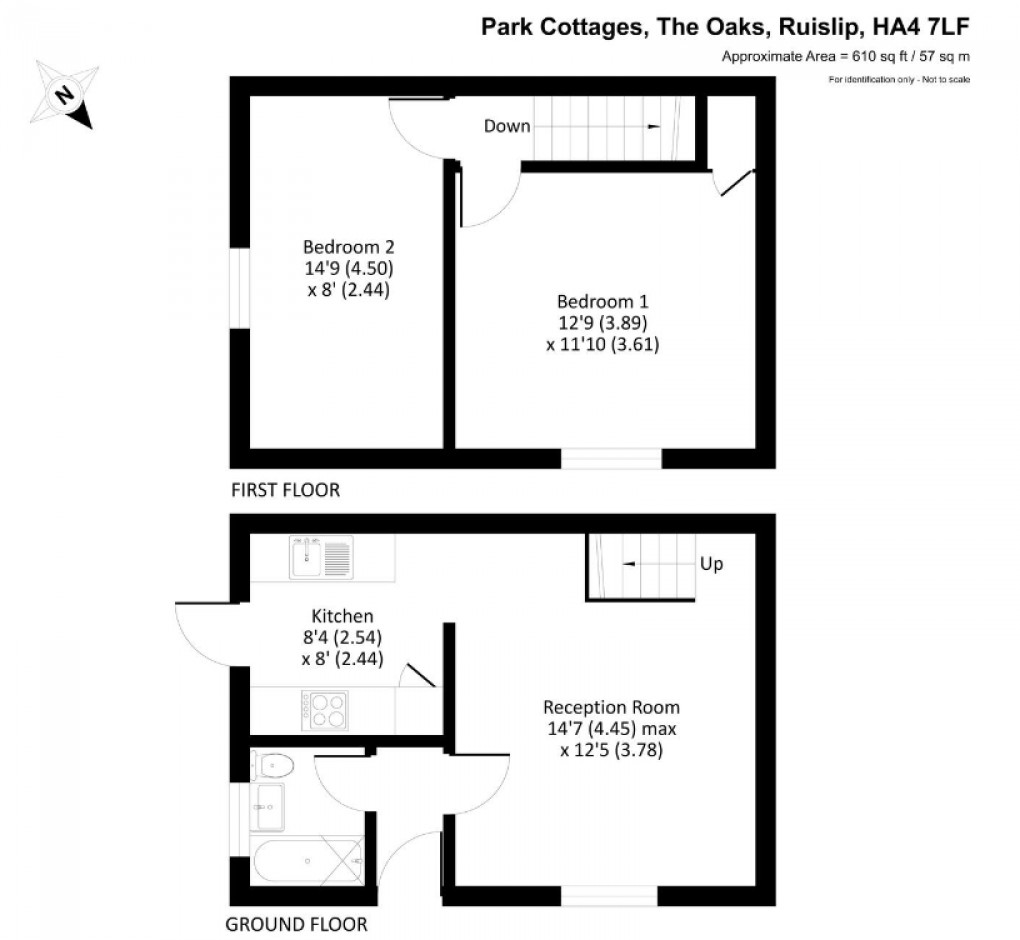 Floorplan for Ruislip, Middlesex