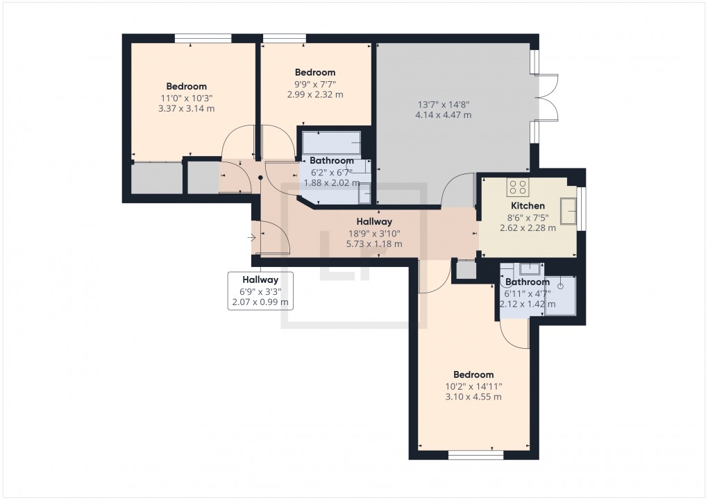 Floorplan for Ruislip