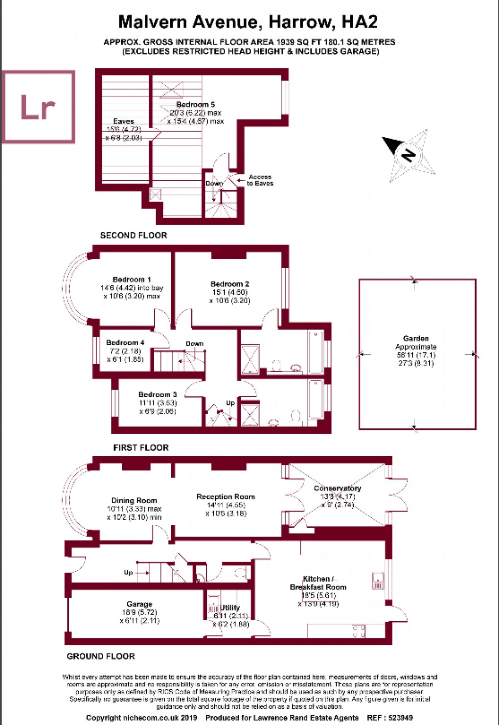 Floorplan for Harrow