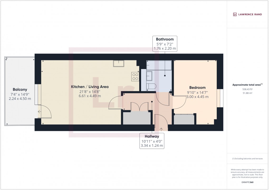 Floorplan for Harrow, Middlesex