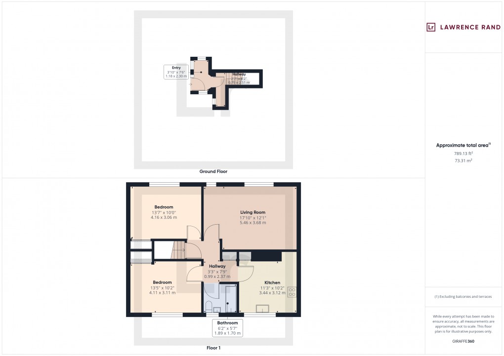 Floorplan for Northolt, Middlesex