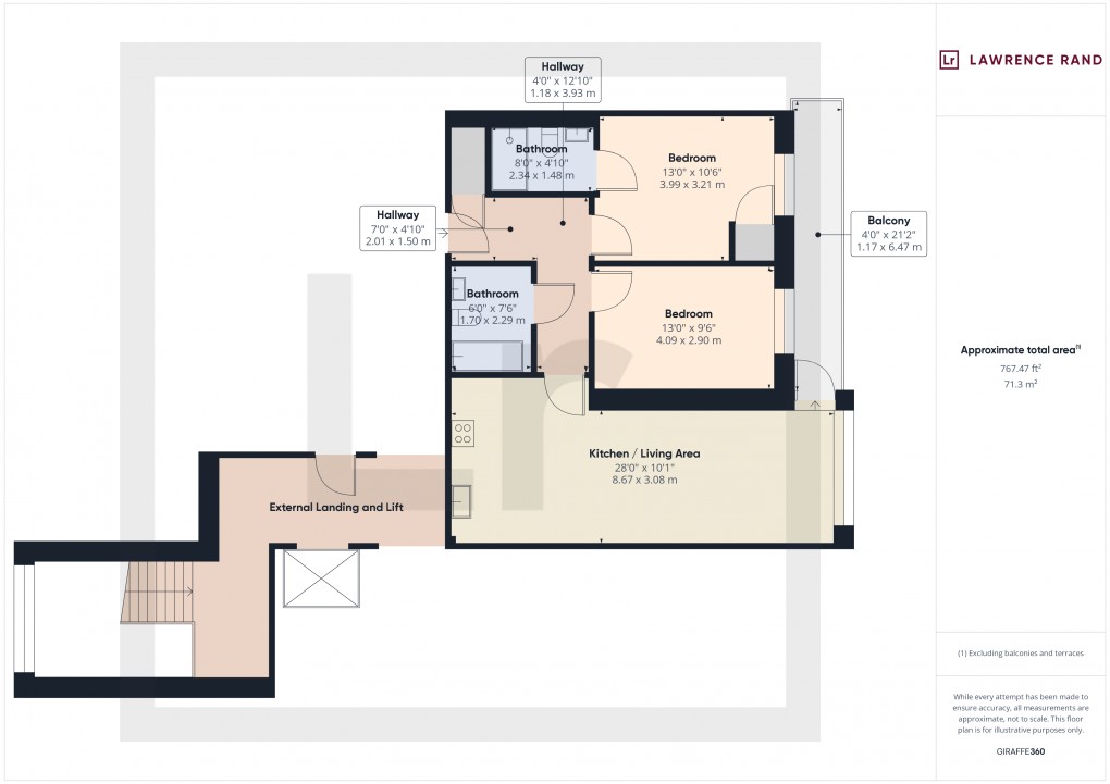 Floorplan for Ruislip, Middlesex