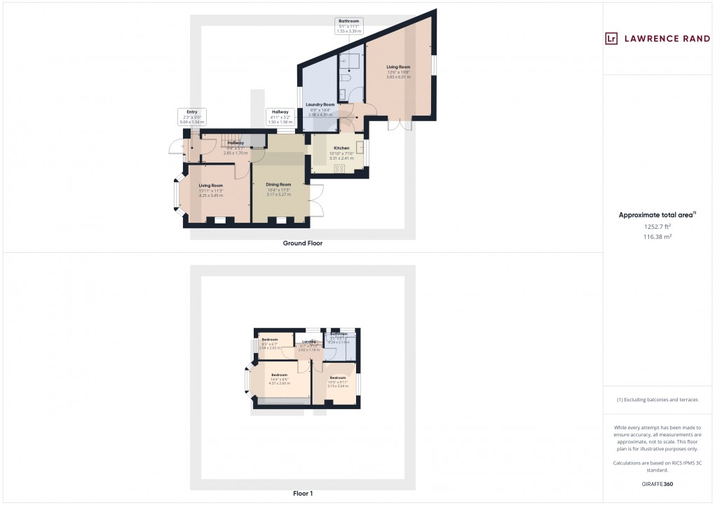 Floorplan for Harefield, Uxbridge, Middlesex