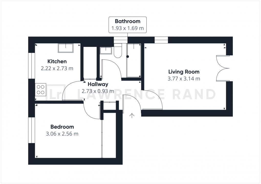 Floorplan for Northolt, Middlesex