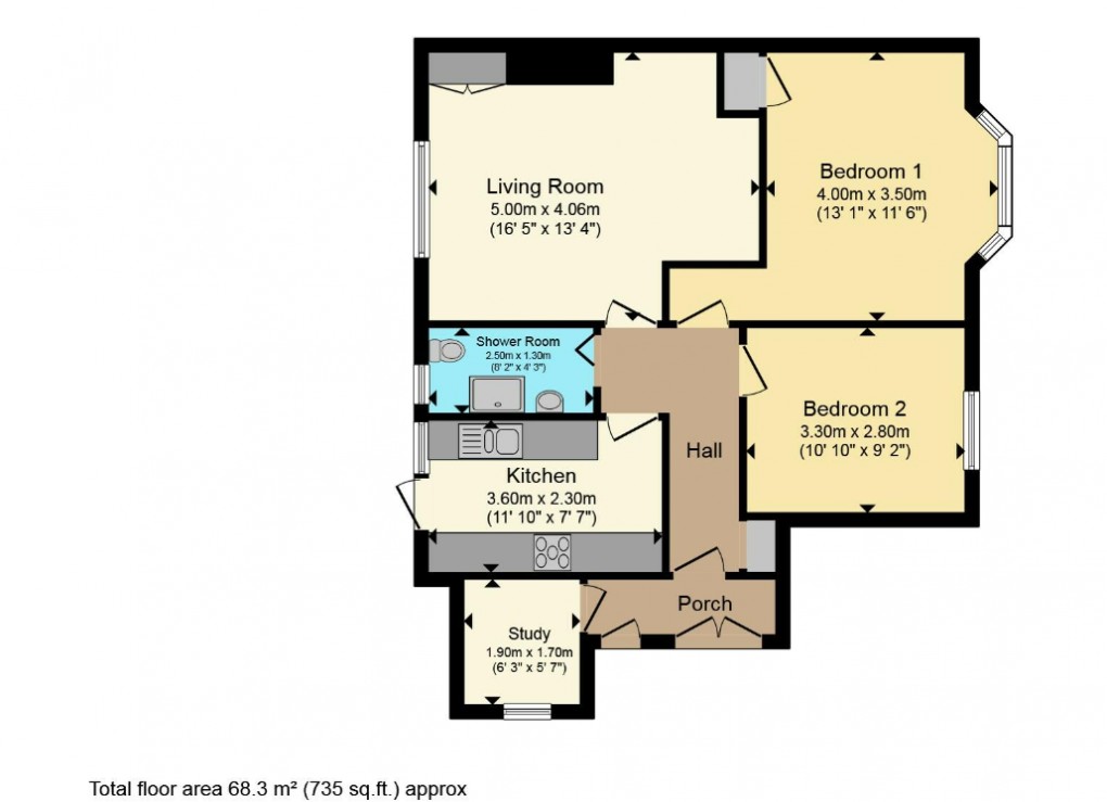 Floorplan for Ruislip