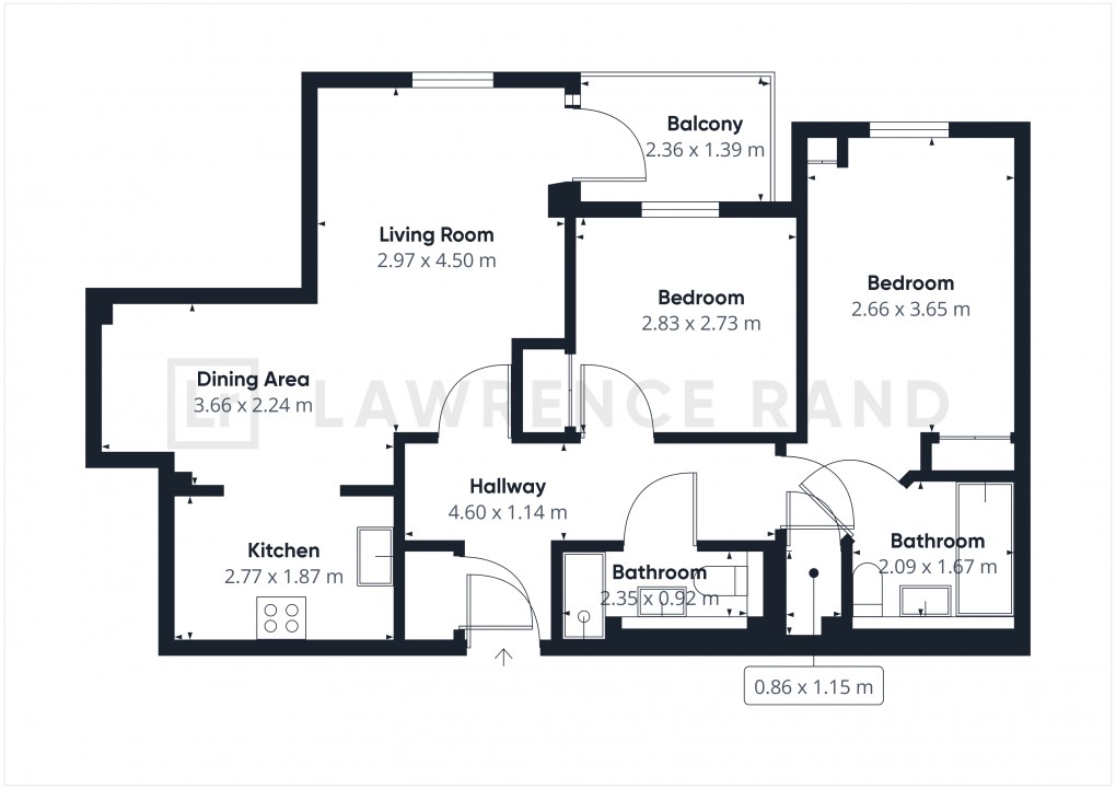 Floorplan for Ruislip, Middlesex