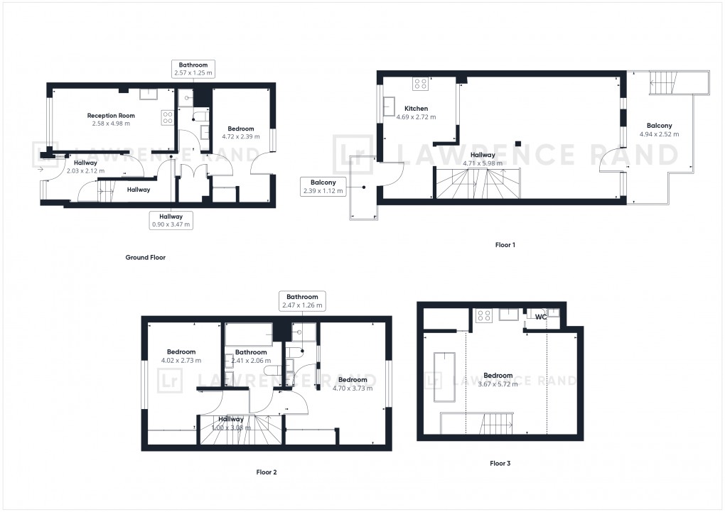 Floorplan for Hayes, Middlesex