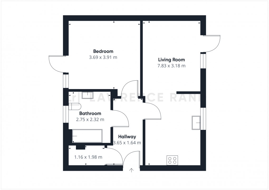 Floorplan for Hayes, Middlesex