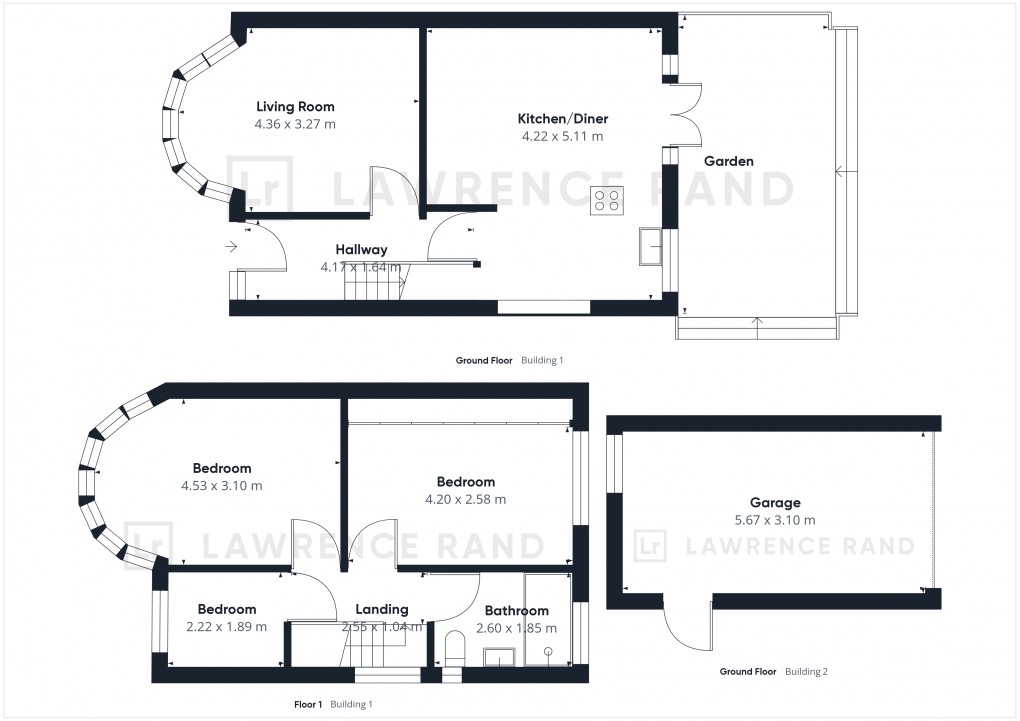 Floorplan for Pinner, Middlesex