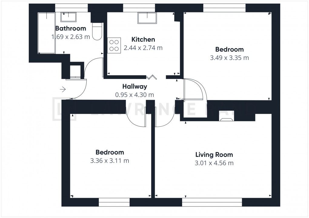 Floorplan for Greenford