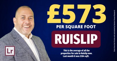 Welcome back to news of Ruislip’s property market!