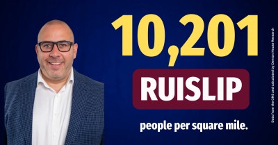 How Crowded Is Ruislip? A Look at Population Density